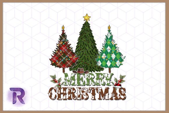 Merry Christmas Trees Western Christmas Design Review